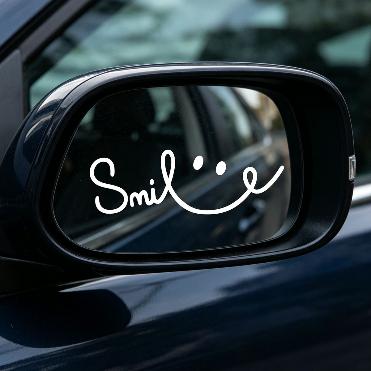 Worbla Thermoplastic - Smile Vinyl Sticker, Waterproof Sticker, Suitable