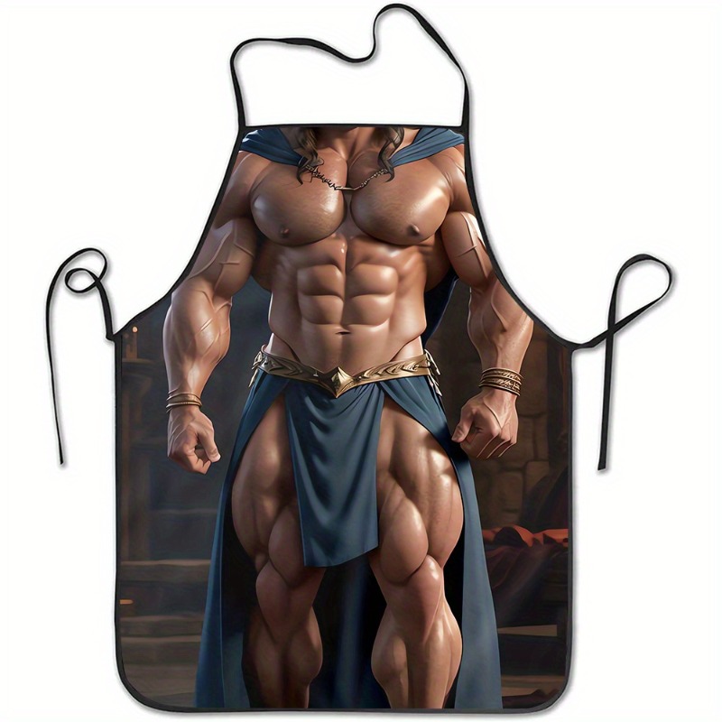 Muscle Man Apron, Sexy Male To - Briar Cosplay Prop review and price