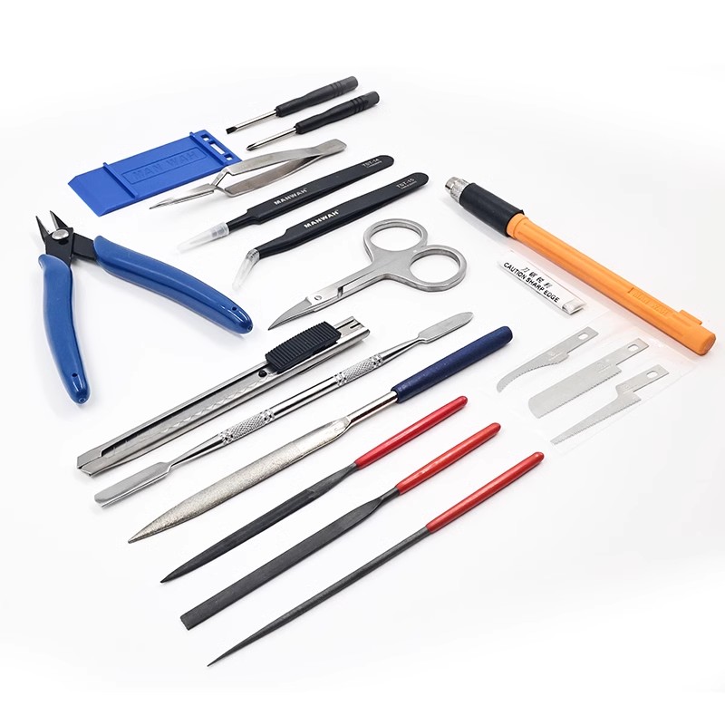 MANWAH Model assembly tool 20p - Craft Knife Set review and price