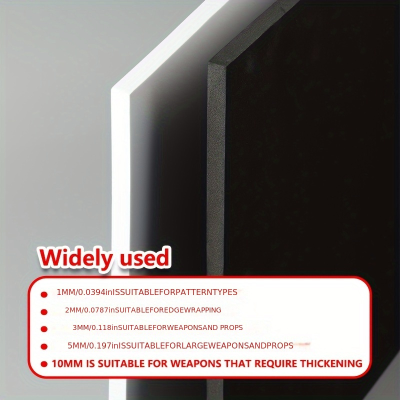 EVA Foam Board 14x19 Inch, 3mm - Cosplay Prop Foam Board review and price
