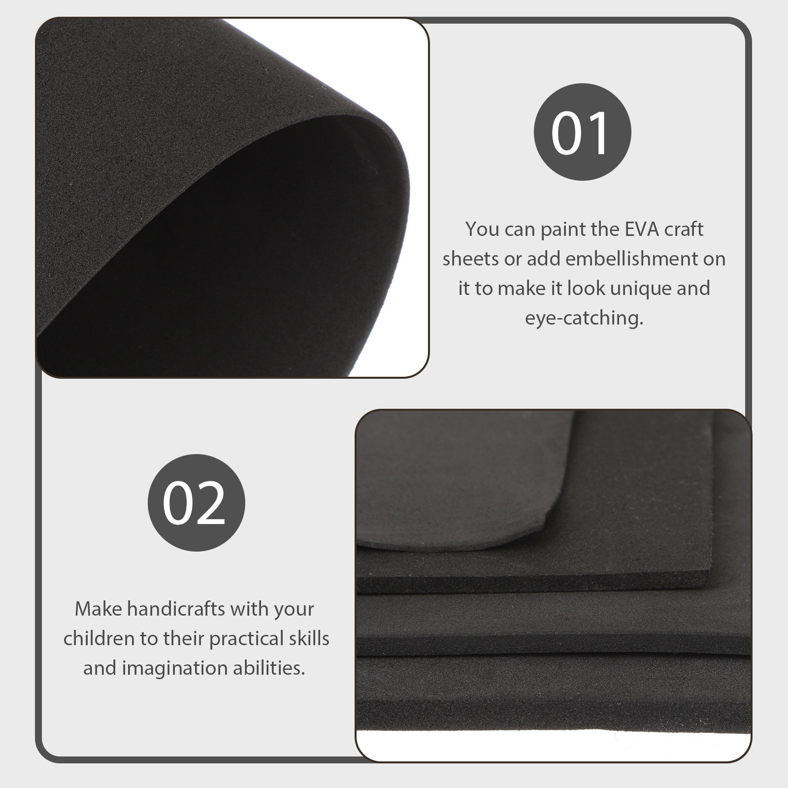 4Pcs Eva Foam Board Sheets Han - Cosplay Prop Foam Board review and price