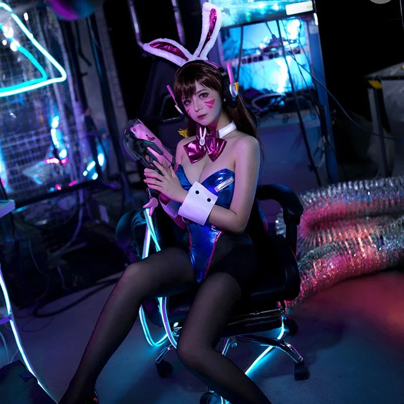 Overwatch DVA Bunny Jumpsuit S - Dva Cosplay Prop review and price