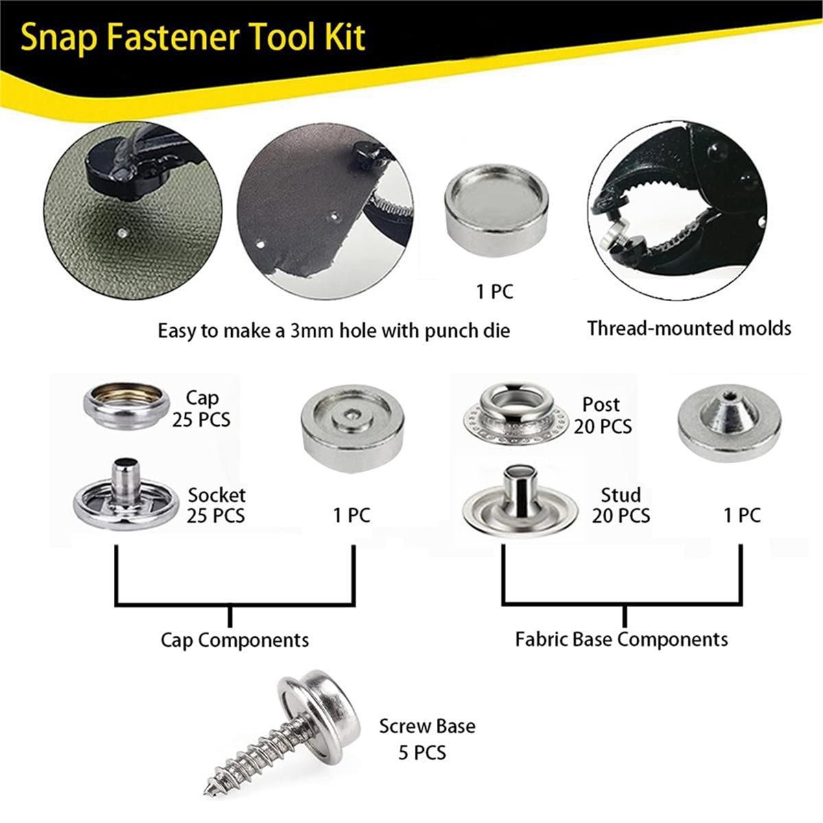 【AT48】 NEW Heavy Duty Snap Fas - Snap Plier Setter review and price