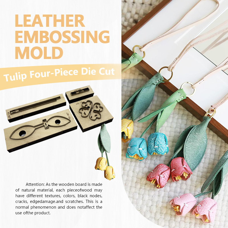 Leather Tulip Four-Piece Set K - Craft Knife Set review and price